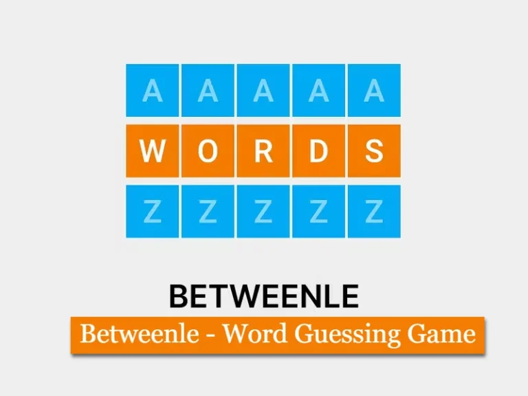 Betweenle - Word Guessing Game